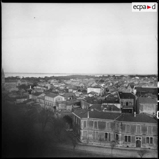 Vue de Fouras libéré.