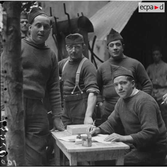 [Photographie de groupe de cuisiniers (151e RI ?)]