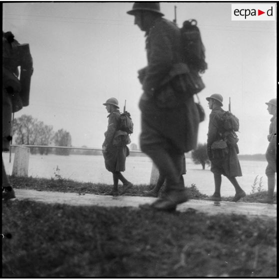 Mouvement de troupes dans le secteur de la 3e armée.