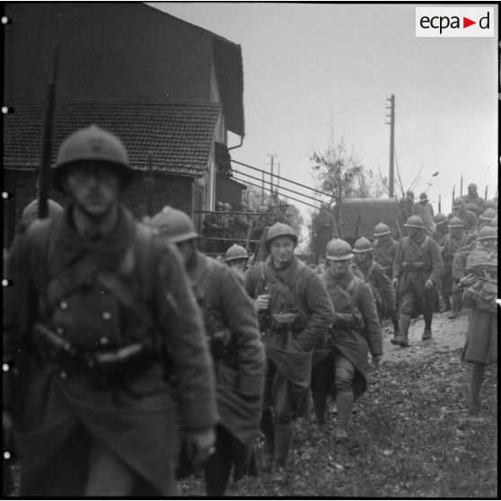 Mouvement de troupes dans le secteur de la 3e armée.