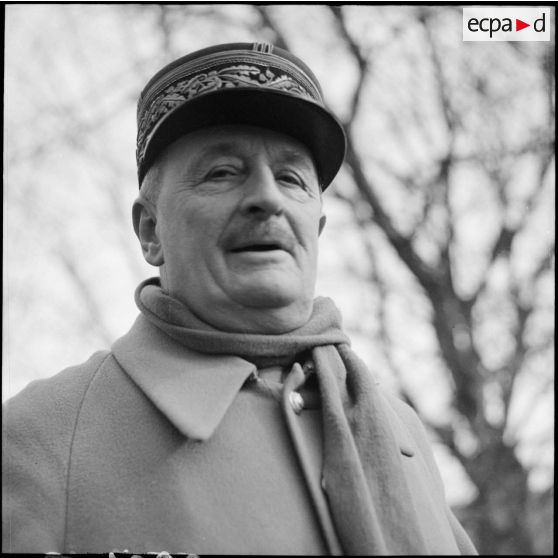 Portrait d'un officier général français de la 3e armée.