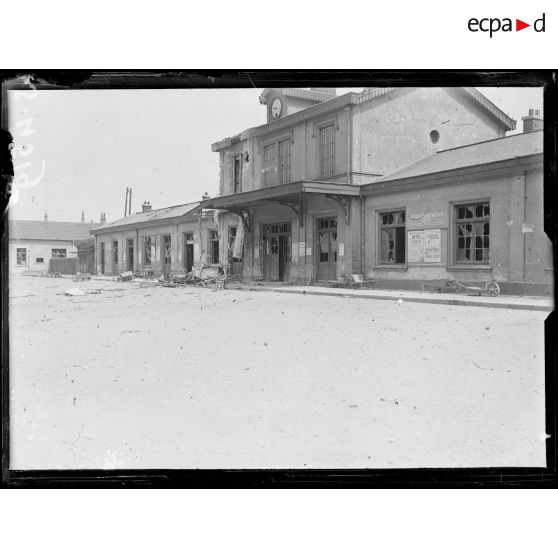 Château-Thierry (Aisne). La gare. [légende d'origine]