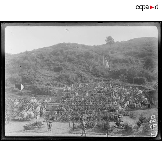 Moosch (Haut-Rhin). Le cimetière. [légende d'origine]