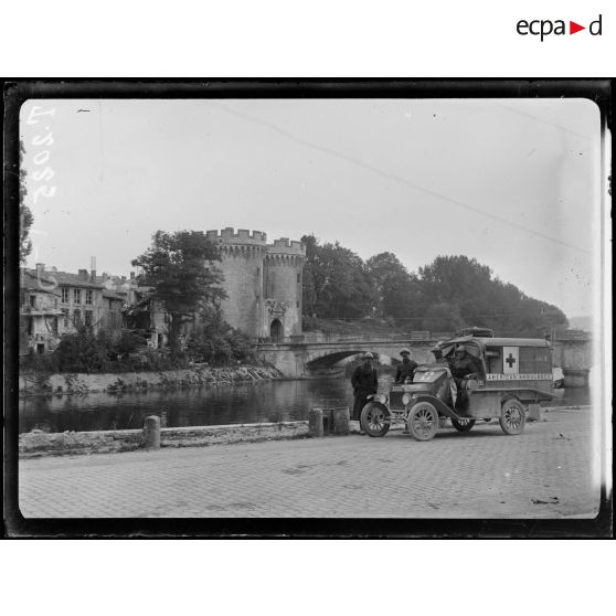 Verdun (Meuse). Ambulance américaine. [légende d'origine]