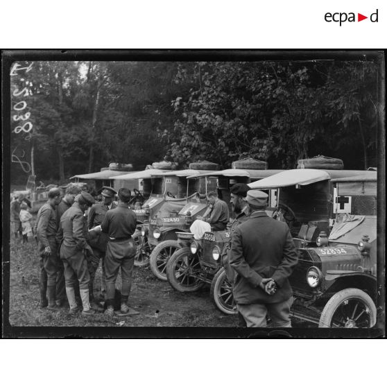 (Triaucourt) (Meuse). Ambulance américaine. [légende d'origine]