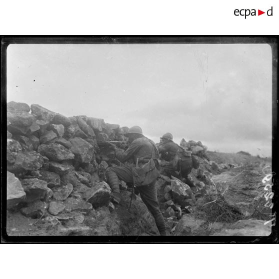 (Vallée de la Cerna). Poste avancé. 6 novembre 1916. [légende d'origine]