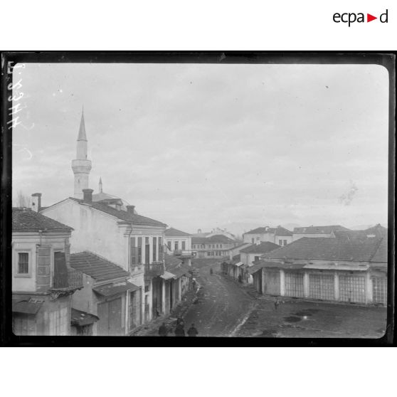 Monastir. 4-12-1916. Dans le quartier turc. [légende d'origine]