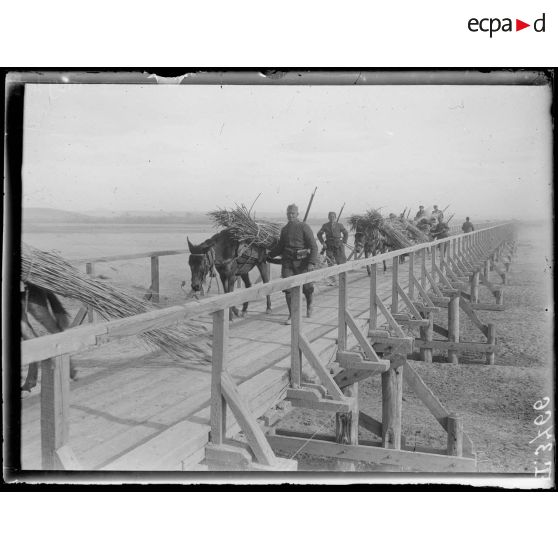 Bohemica. Le nouveau pont sur le Vardar. [légende d'origine]