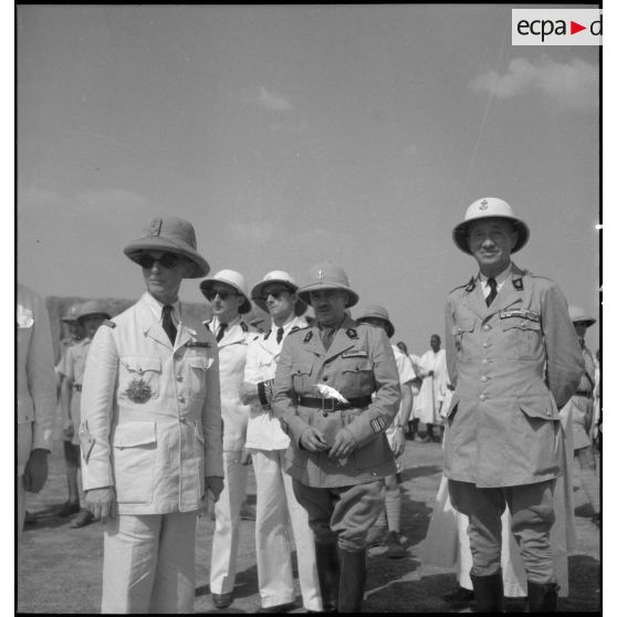 Le général d'armée Charles Huntziger à Atar (Mauritanie).