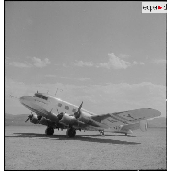 L'avion du général d'armée Huntziger.