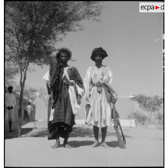 Voyage et tournée d'inspection du général d'armée Charles Huntziger en Mauritanie.