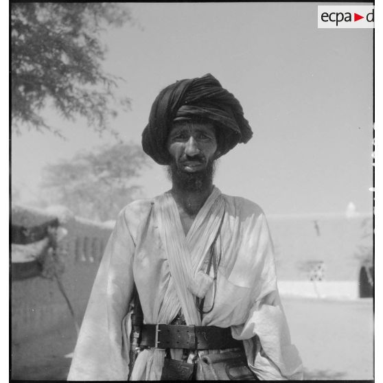 Voyage et tournée d'inspection du général d'armée Charles Huntziger en Mauritanie.