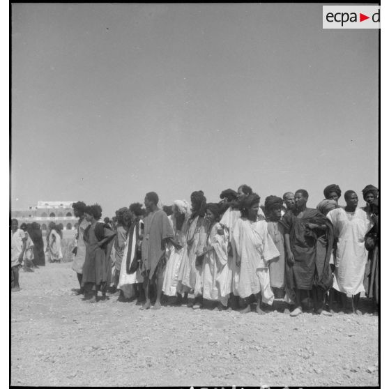 Voyage et tournée d'inspection du général d'armée Charles Huntziger en Mauritanie.