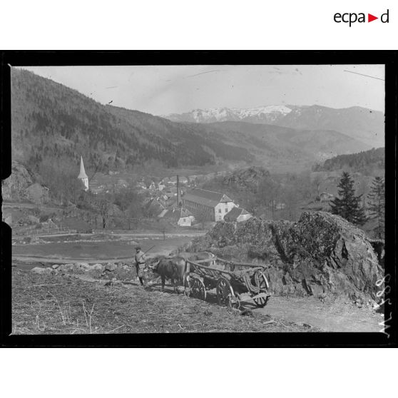 Sewen, vue du village. [légende d'origine]