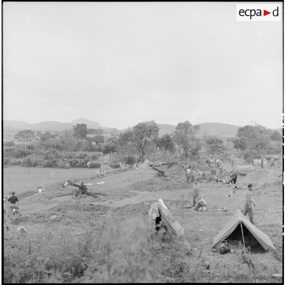 Bivouac à Mao Khé.