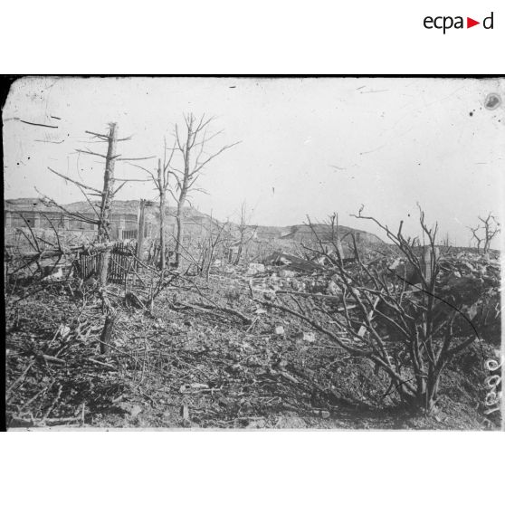 Fort de Vaux le 15 mars 1916. [légende d’origine]