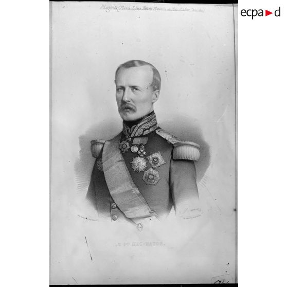 Paris. Cabinet des estampes. Portrait du maréchal de Mac-Mahon. [légende d'origine]