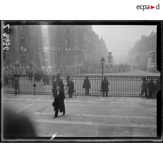 [Paris. Cérémonie du 11 novembre au Panthéon.]