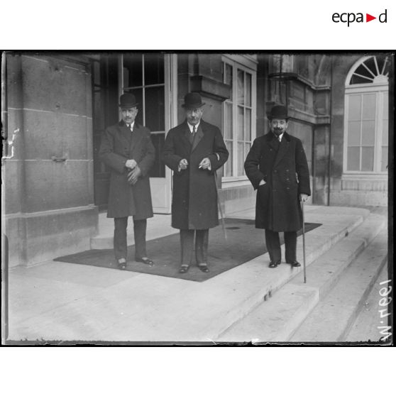 Paris, ministère des Affaires Etrangères. Conférence des Alliés. M. Alfonso Costa, président du Conseil du Portugal. [légende d'origine]