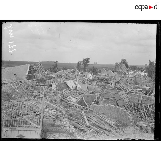 Douchy-lès-Ayette, Pas-de-Calais, panorama. [légende d'origine]