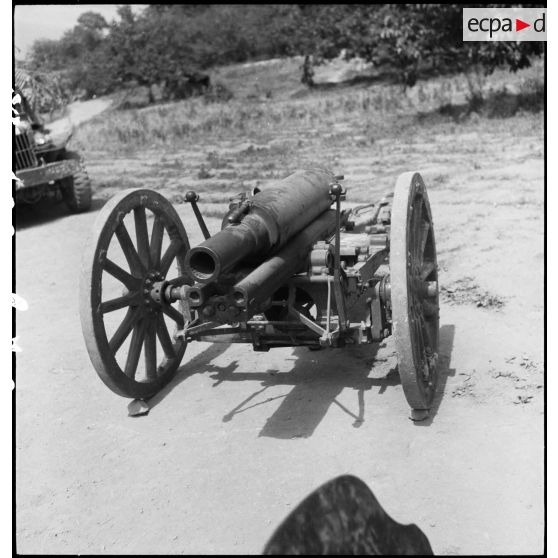 Armement saisi à l'ennemi pendant la guerre de Corée.