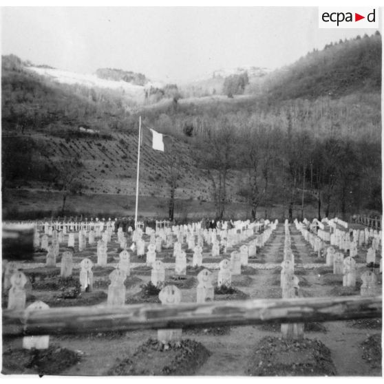 Cimetière divisionnaire de Ferdrupt. [légende d'origine]