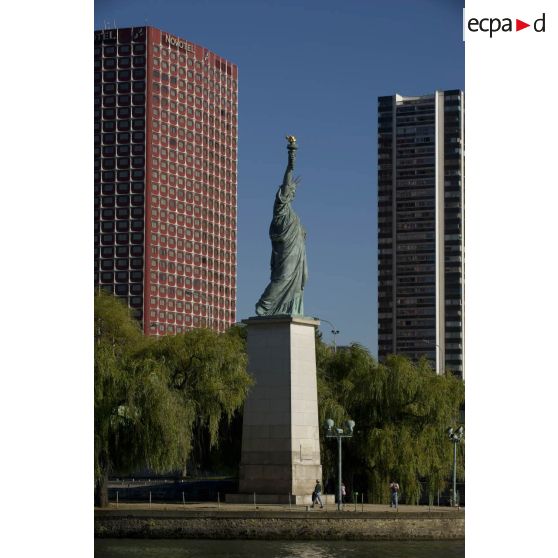 La statue de la Liberté.