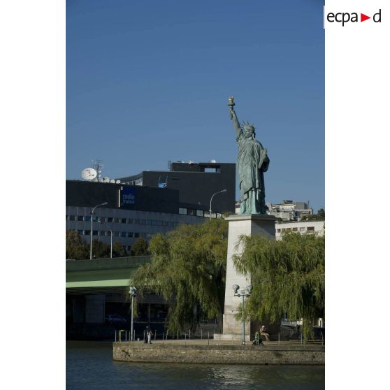 La statue de la Liberté.