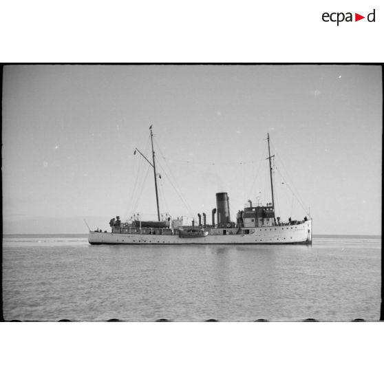 Un bâtiment léger utilisé par la marine allemande.