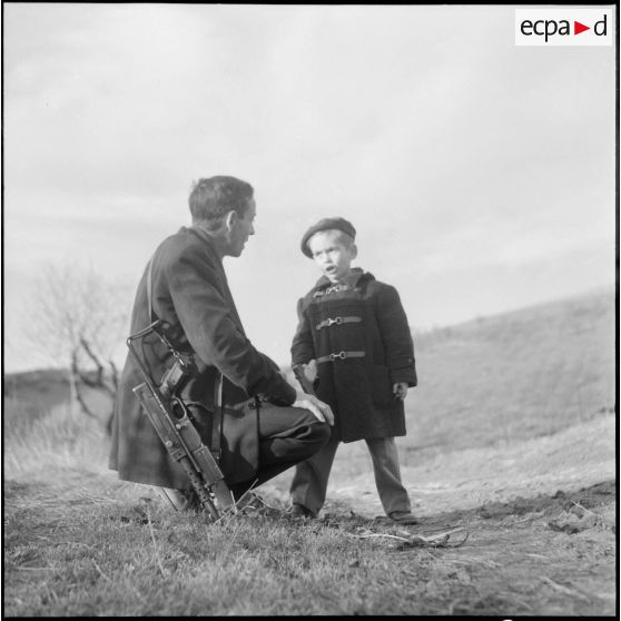 Portrait d'Européens d'Algérie.