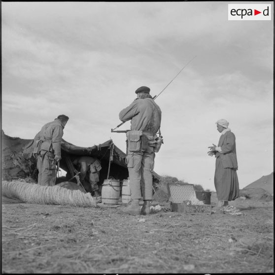 Pacification dans le massif de l'Ouarsenis, le plateau du Sersou, le djebel Nadar et l'Oued Kheliff.