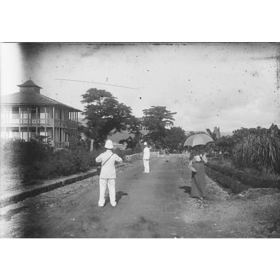 Mayotte. La résidence. [légende d'origine]