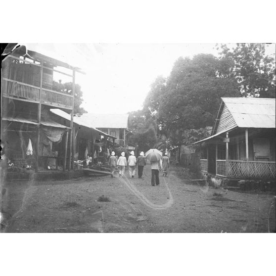 Tamatave. La rue principale. [légende d'origine]