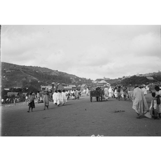 Une rue de Fianarantsoa.