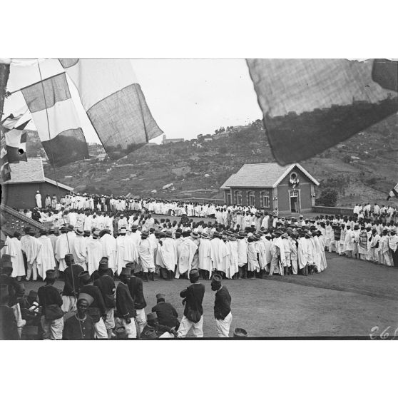 Cérémonie à Fianarantsoa.