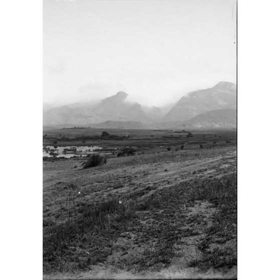 Le col de Marovoalavo (Andringita versant ouest). [légende d'origine]