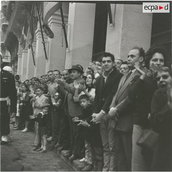 11 novembre 1960, Alger. [légende d'origine]