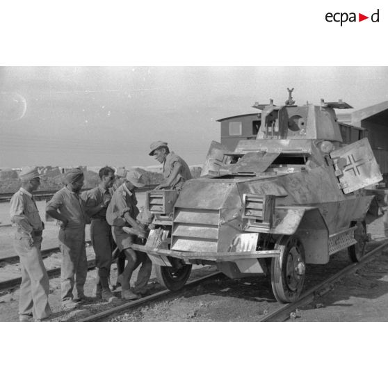 La gare de Fuka ou d'El Daba à 40 kilomètres de El Alamein.