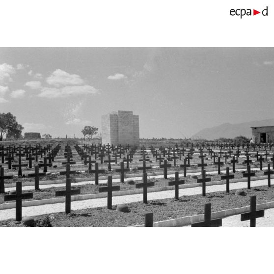 Le cimetière de Atsaleniou où reposent les soldats allemands morts pendant la bataille d'Héraklion.