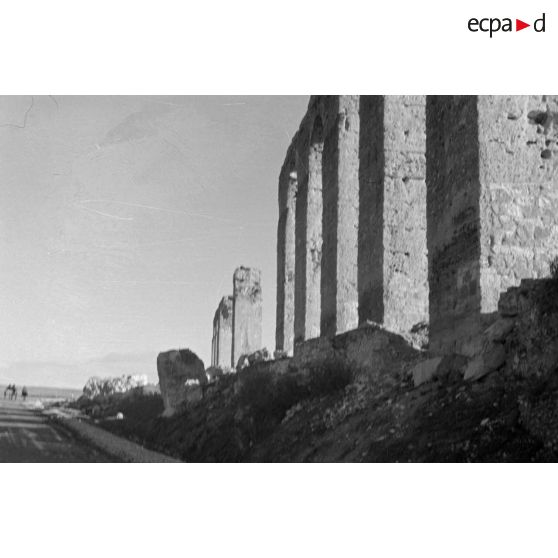 L'aqueduc Romain Zaghouan-Carthage.