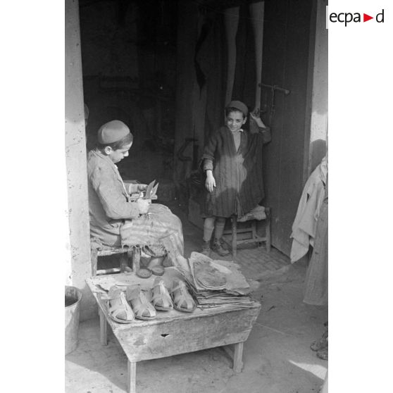 Visite du souk (marché) de Kairouan (Tunisie).