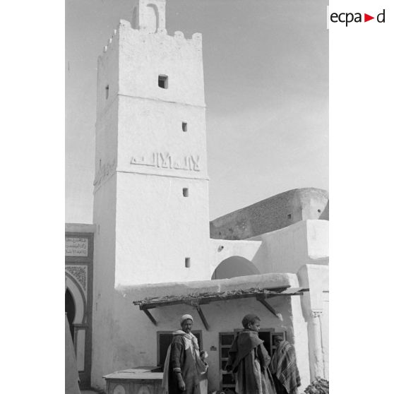 Visite de la grande mosquée de Kairouan (Tunisie).