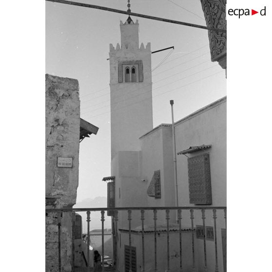 La mosquée de la rue Sidi Hassine à Bizerte.