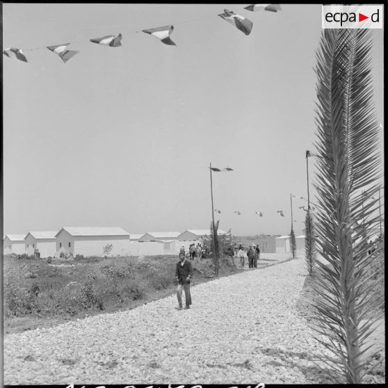 Inauguration des nouvelles maisons du village de Mondovi (Dréan)