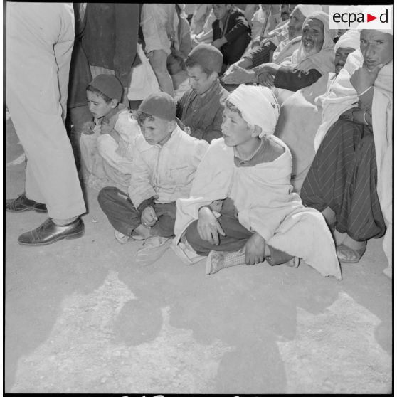 Portrait de jeunes garçons de la SAS de Bendaoud (ou Ben Daoud).