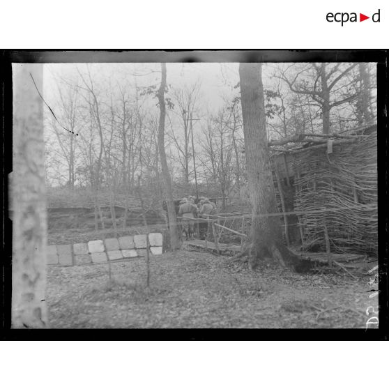 [Forêt de Parroy (Meurthe-et-Moselle). Poste Changarnier.]