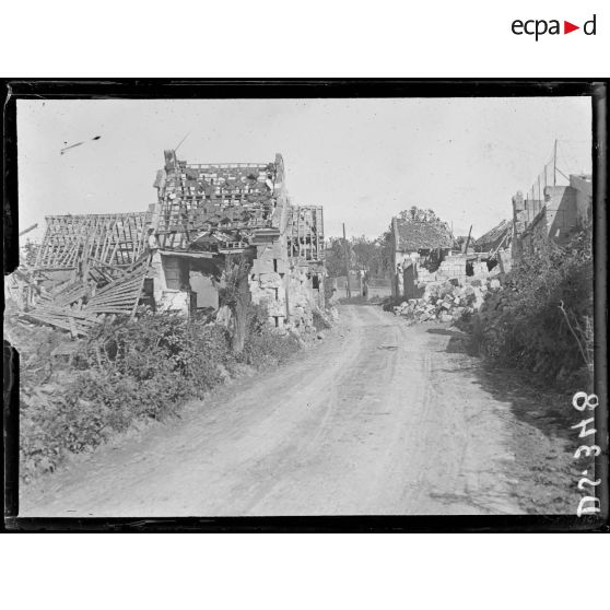 Montigny (Oise). Une rue. [légende d'origine]