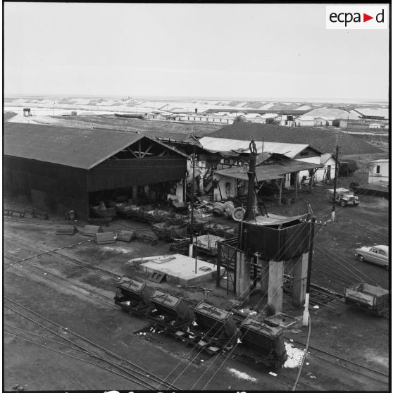 Le sabotage des Salines de Port-Fouad.