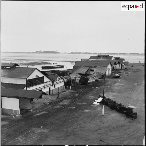 Le sabotage des Salines de Port-Fouad.