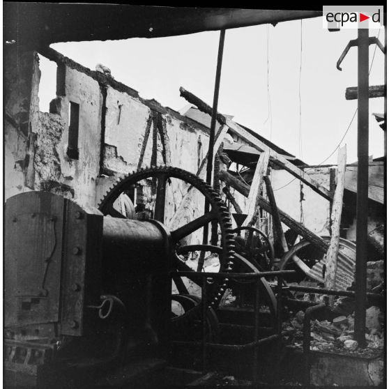 Le sabotage des Salines de Port-Fouad.